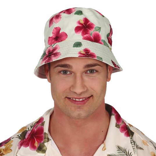 Fiestas Guirca Solhatt med Blomster One size Fiestas Guirca Solhatt med Blomster One size