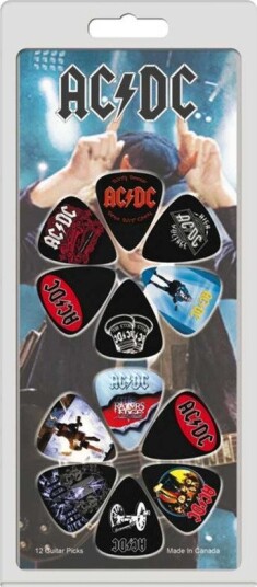 Perri's  AC/DC  Guitar Picks (12 Pack)