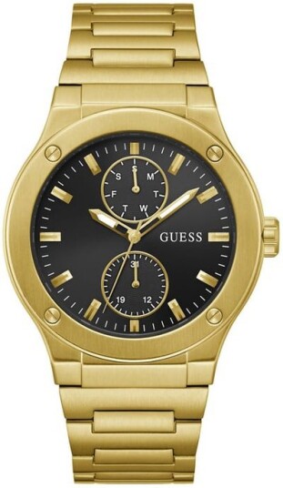 Guess Herreklokke GW0795G4 Jet Sort/Gulltonet stål Ø45 mm Guess Herreklokke GW0795G4 Jet Sort/Gulltonet stål Ø45 mm