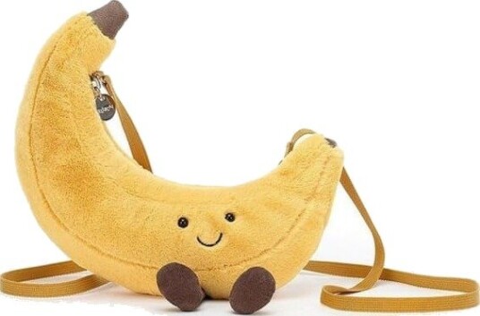 Jellycat Banan Crossbody Veske 18 cm