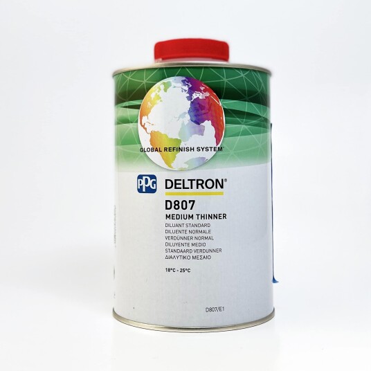 PPG Deltron D807 Tynner Medium 1L PPG Deltron D807 Tynner Medium 1L