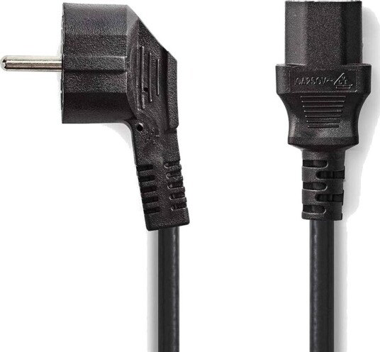 Nedis Ab Strømledning 230v Schuko Til Iec-320-C13 1.5m Svart