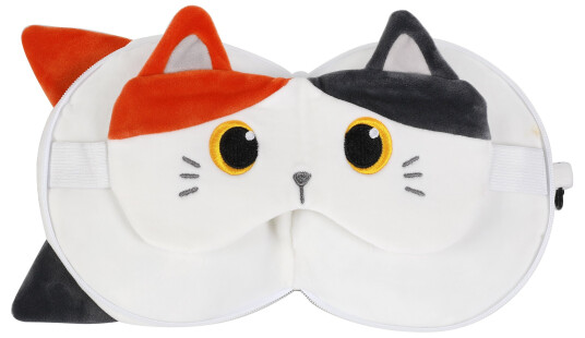 iTotal - Pillow with Sleep Mask - Orange Cat (XL2528)