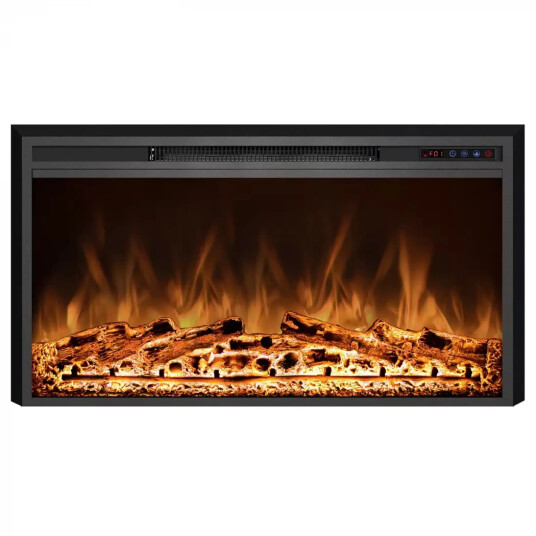 Scandiflames Electric Pyrope 90 cm Elpeis innsats Svart
