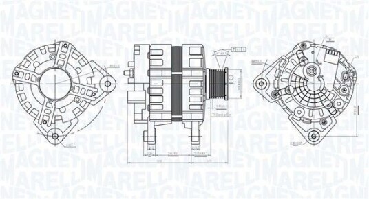 Dynamo MAGNETI MARELLI 063736095010 Dynamo MAGNETI MARELLI 063736095010