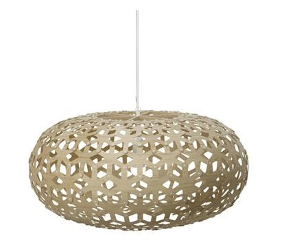 David Trubridge Snowflake Taklampe Ø80 Bambus