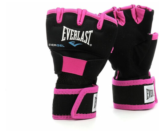 Everlast - Evergel Handwraps Sort/Rosa Str M/L Everlast - Evergel Handwraps Sort/Rosa Str M/L