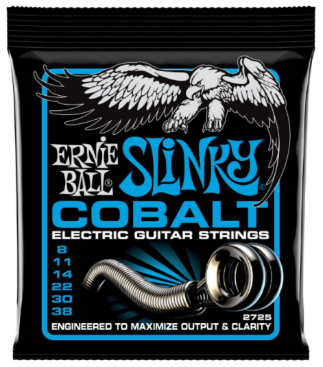 Ernie Ball Slinky Cobalt gitarstrenger elektrisk gitar Regular Slinky 010-046