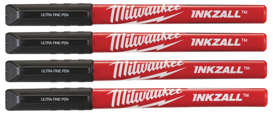 Milwaukee penn inkzall finspisset sort 4p Milwaukee penn inkzall finspisset sort 4p