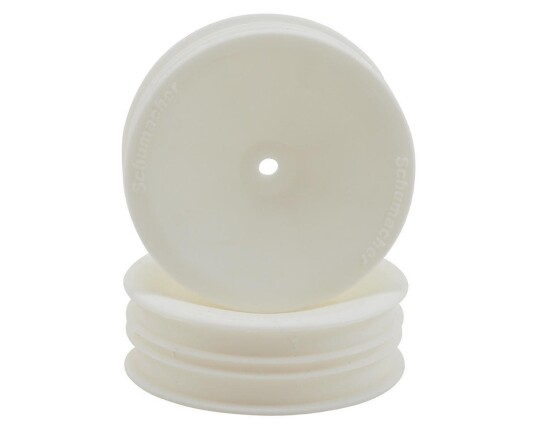 Schumacher U4661 Wheel Front Slim 2WD White 1/10 (2)
