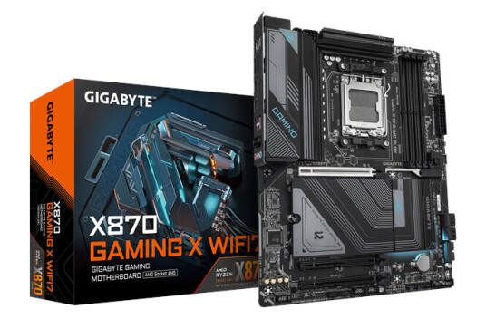 Gigabyte X870 Gaming X ATX Hovedkort med Wi-Fi 7 og DDR5-støtte