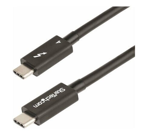 StarTech Thunderbolt 4 Kabel 1m 40Gbps 100W Sort StarTech Thunderbolt 4 Kabel 1m 40Gbps 100W Sort