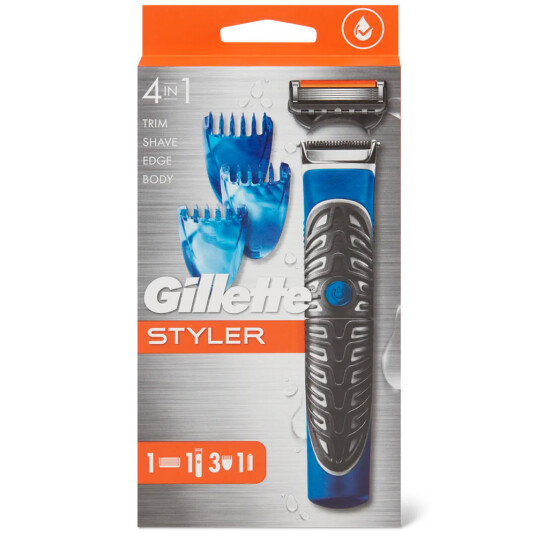 Gillette Styler Electric 3 kammer + 1 barberblad