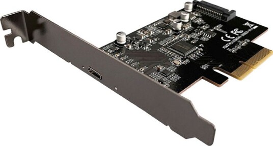 LC-Power LC-PCI-C-USB32-2X2 PCIe-kort med USB-C LC-Power LC-PCI-C-USB32-2X2 PCIe-kort med USB-C