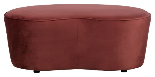 BePureHome Macaroni Liten Sofa/Puff 110 - Chestnut Velour Unoliving