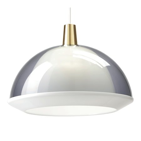 Pendel Kuplat 48 cm – Røykgrå