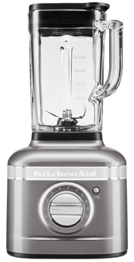 KitchenAid Artisan K400 1200W Blender med Isknuser, 1,4L, Sølv KitchenAid Artisan K400 1200W Blender med Isknuser, 1,4L, Sølv