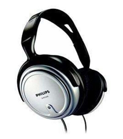 Philips SHP2500 - Svart/Sølv Philips SHP2500 - Svart/Sølv