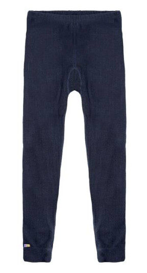 Joha Ribb Leggings I Merinoull, Navy Joha Ribb Leggings I Merinoull, Navy