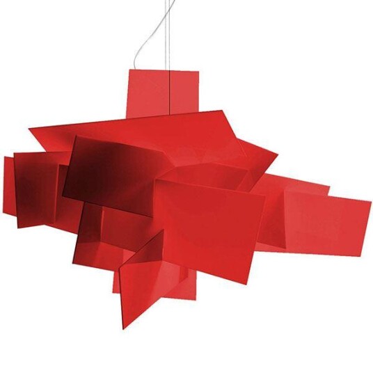 Foscarini Big Bang Taklampe XL Rød Foscarini Big Bang Taklampe XL Rød