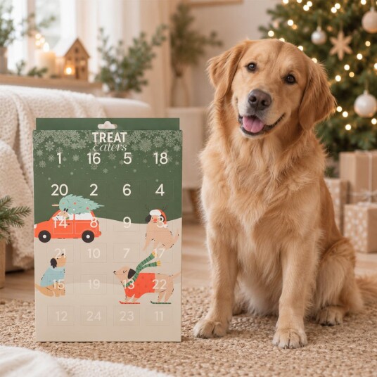Julekalender til hunder  24 luker med Mini Treats