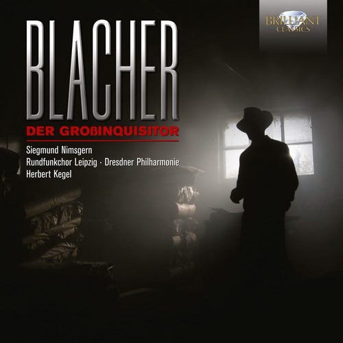 Boris Blacher, Rundfunkchor Leipzig, Siegmund Nimsgern Der Grossinquisitor CD Boris Blacher, Rundfunkchor Leipzig, Siegmund Nimsgern Der Grossinquisitor CD