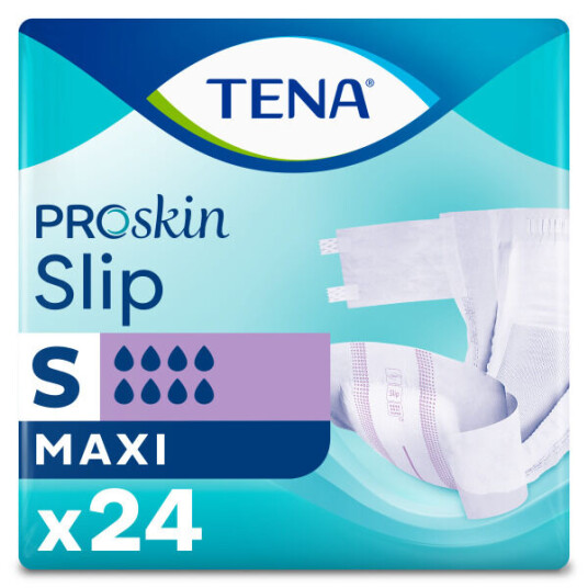 Tena Slip Maxi, Small. Alt-i-ett bleie,.24 stk.