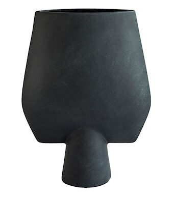 Sphere Vase Square Hexa Black Sphere Vase Square Hexa Black