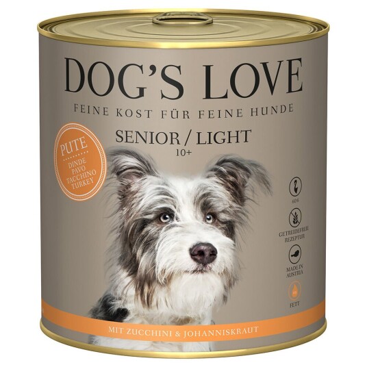 Dog´S Love Senior/Light Kalkun 12 X 800 G Dog´S Love Senior/Light Kalkun 12 X 800 G