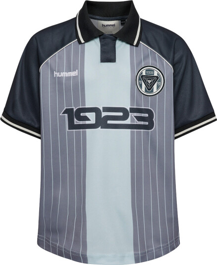 Hummel T skjorte HmlJr Flint Stone Hummel 11 12 år (146 152) T skjorte Blå Grå Lyseblå Marineblå