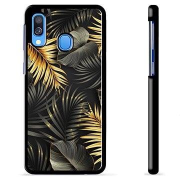 Samsung Galaxy A40 Beskyttelsesdeksel Gulde Blader