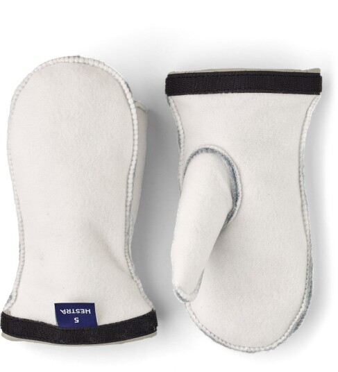 Hestra Heli Ski Jr. Liner - Mitt Offwhite 8-9 år Hestra Heli Ski Jr. Liner - Mitt Offwhite 8-9 år