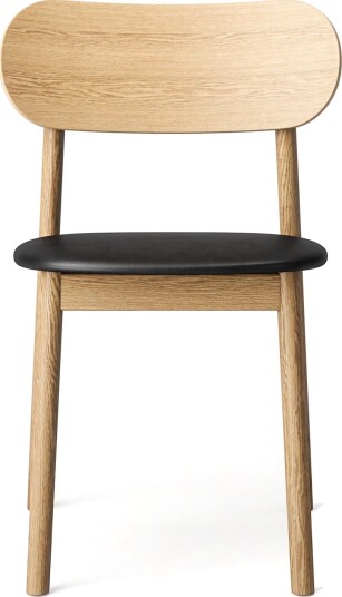 Decotique Elephant Spisestol Naturlig Eik/Sort Skinn