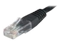 Exertis Koblingskabel Rj-45 Hann Til Rj-45 Hann 3 M Foliebelagt Uskjermet Tvinnet Kabelpar F/Utp Cat 6 Formstøpt Svart