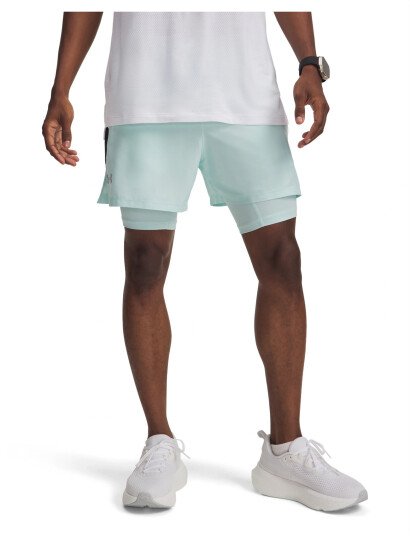 Under Armour Ua Launch 5"" 2 In 1 Shorts Blue XXL