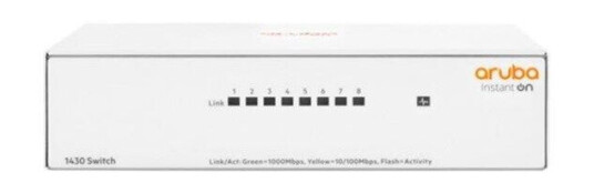 Hewlett Packard Enterprise HPE Aruba Instant On 1430 8G Switch (0190017601571)