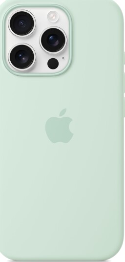 Apple iPhone 16 Pro Silicone Case with MagSafe - Aquamarine