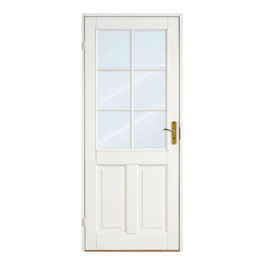 Innerdør Scanflex Elise Hvit Klarglass Innerdør Scanflex Elise Hvit Klarglass