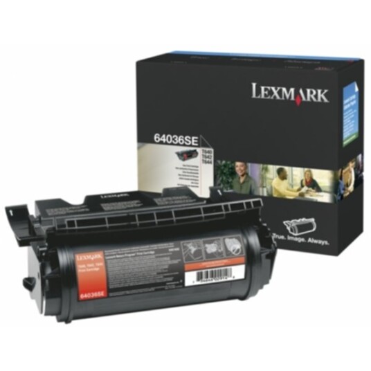 Lexmark 64036SE Tonerkassett sort 6.000 sider Lexmark 64036SE Tonerkassett sort 6.000 sider