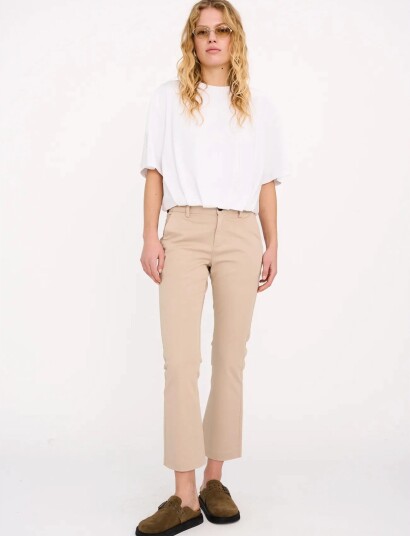 IVY Copenhagen Ivy Karmey French Kick Flare   Beige   28