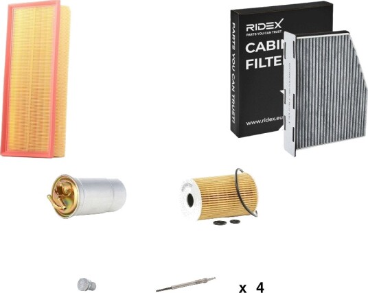 Servicepakke RIDEX 4682P22212