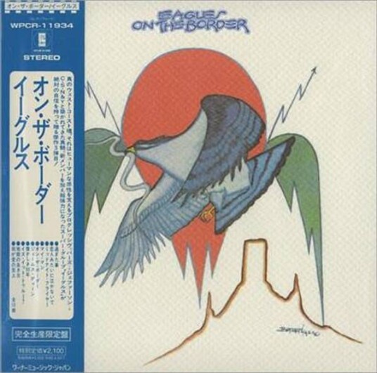 Eagles On The Border Vinyl Replica CD