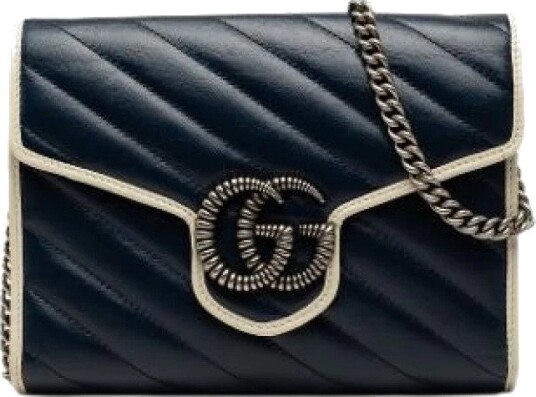 Gucci Vintage Dame Pre owned Blå ONE SIZE, Gucci Vintage Dame Pre owned Blå ONE SIZE,