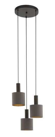 EGLO CONCESSA 1 pendant light cappuccino gold
