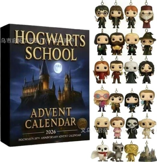 Havsglas Tomte Adventskalender 2026 – Liten Tomte Julekalender slott