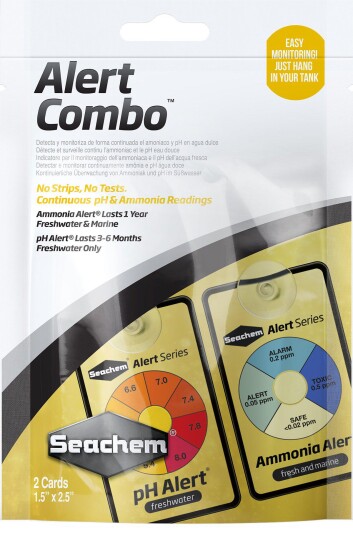 Seachem Alerts Combo Pack 6 Month Ph/Ammonia (159.0012)