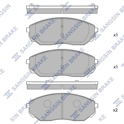 Hi Q SP1153 Bremseklosser