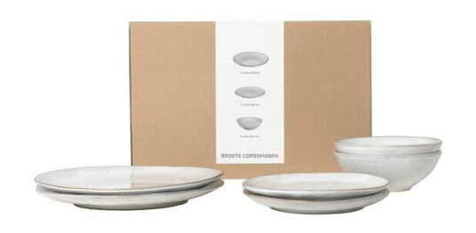 Broste Copenhagen Nordic Sand middagssett 6 deler