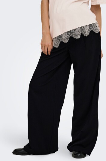 Only Maternity Olmsania Dart O/B Wide Pant Jrs Noos Black S x 32