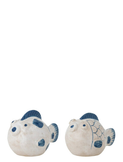 Bloomingville Fugu Salt & Pepper Shaker Set - Navy - 35 ML Bloomingville Fugu Salt & Pepper Shaker Set - Navy - 35 ML